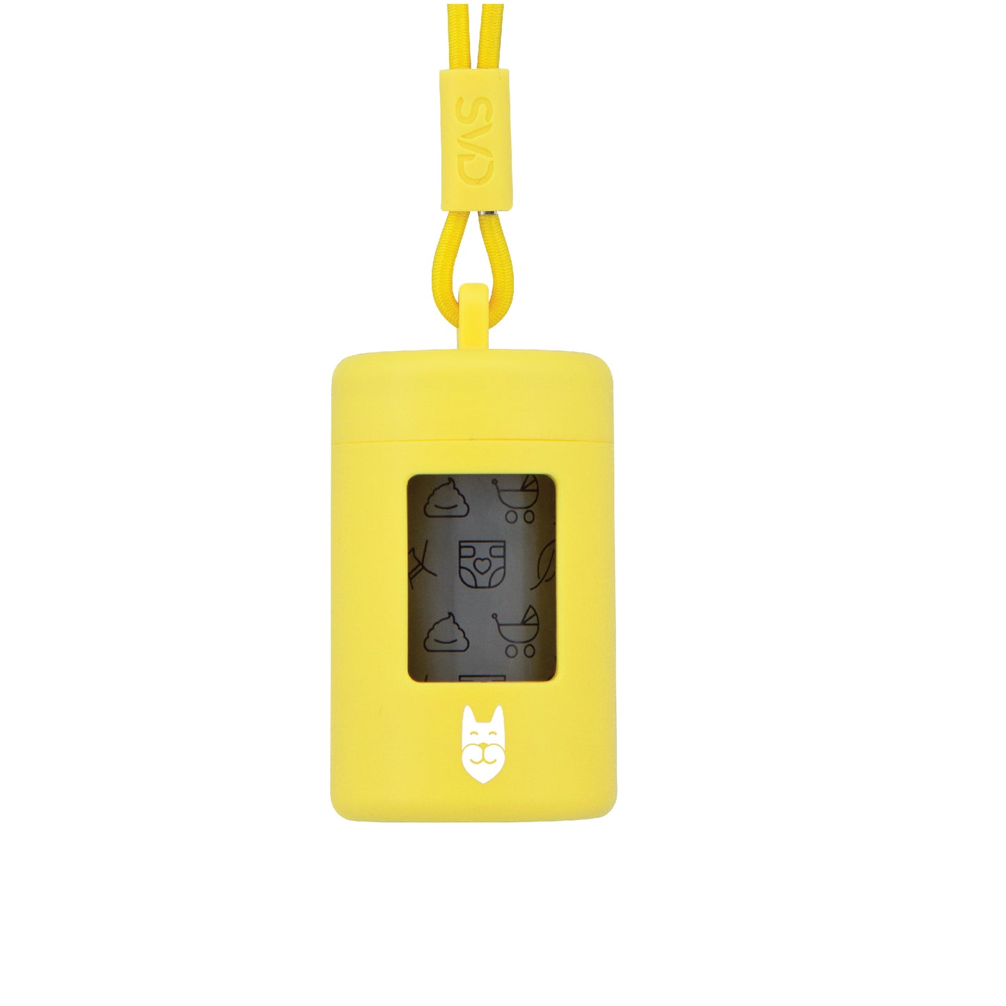 Retractable waste bag dispenser