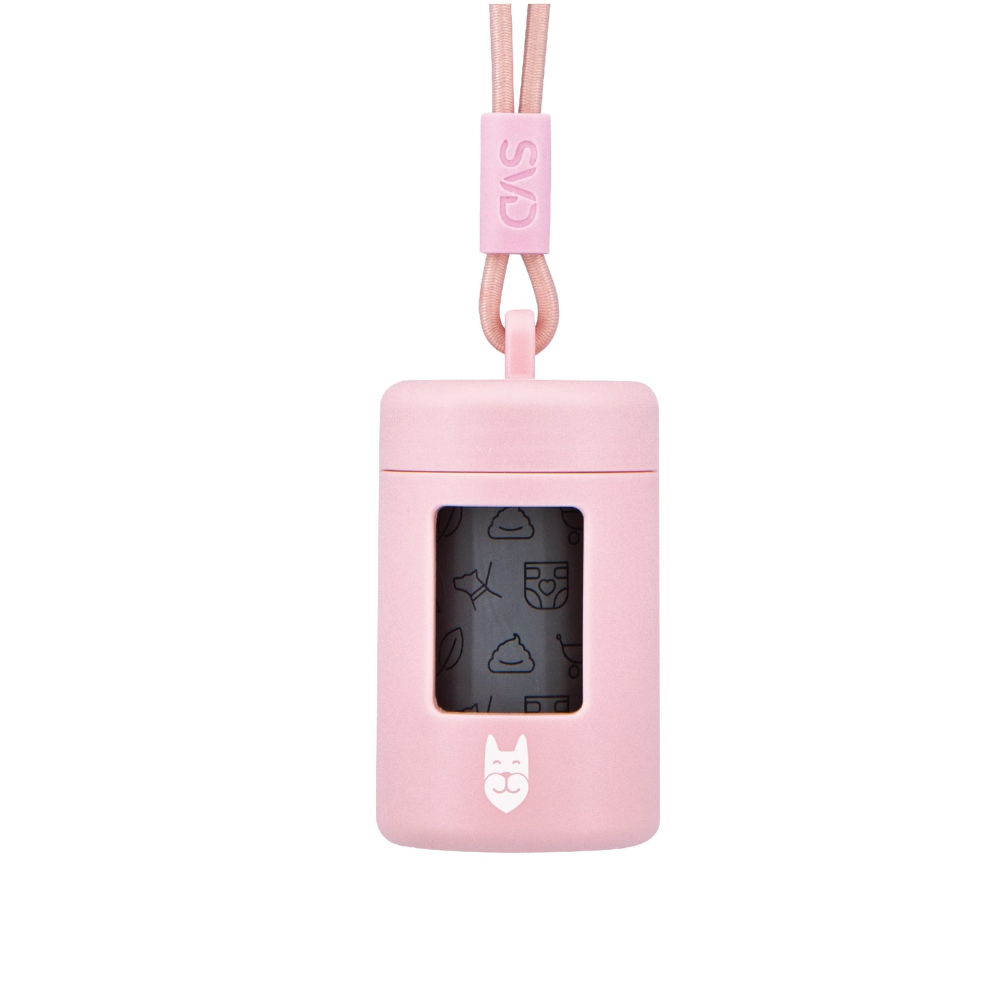 Retractable waste bag dispenser