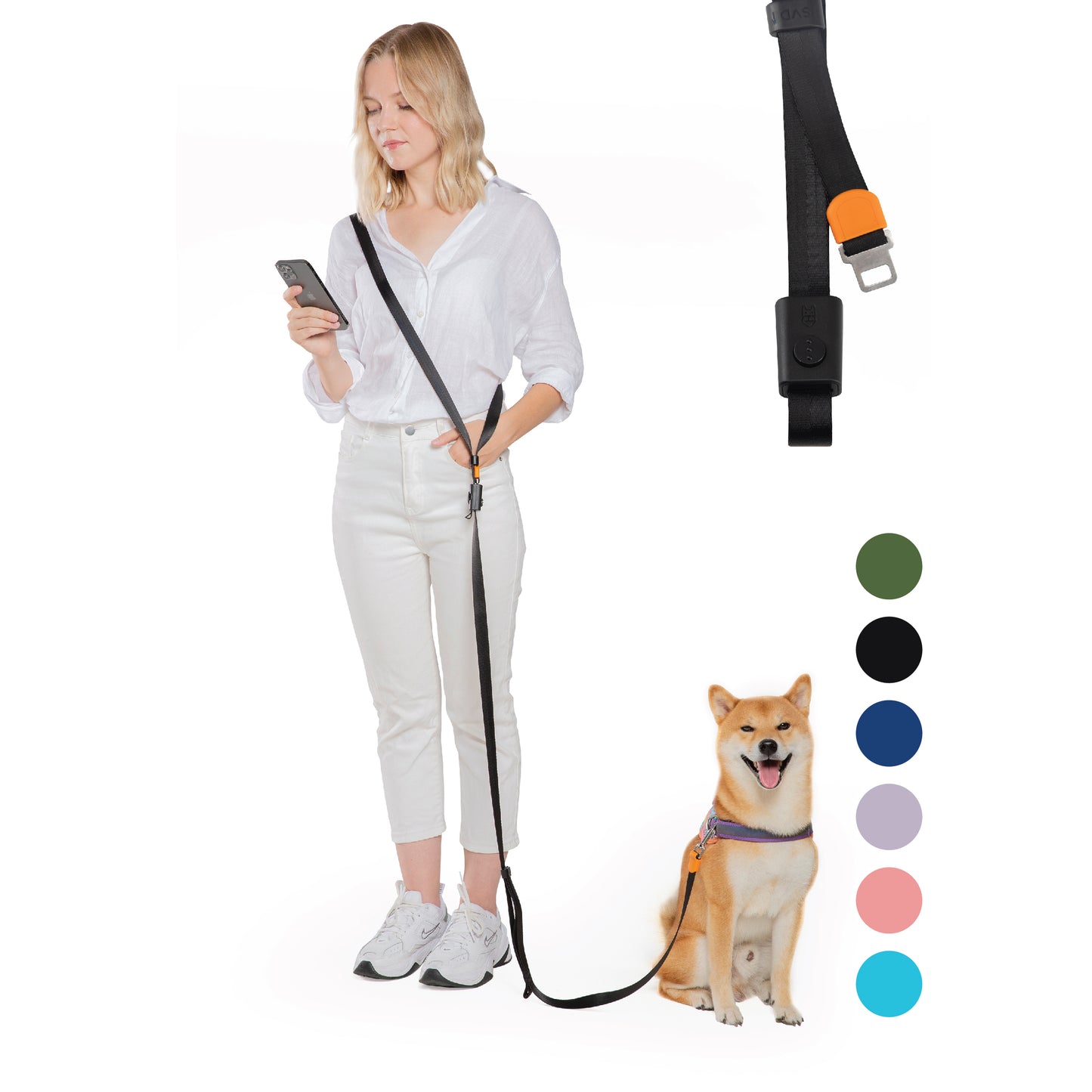 4-in-1 Hands-free Dog Leash